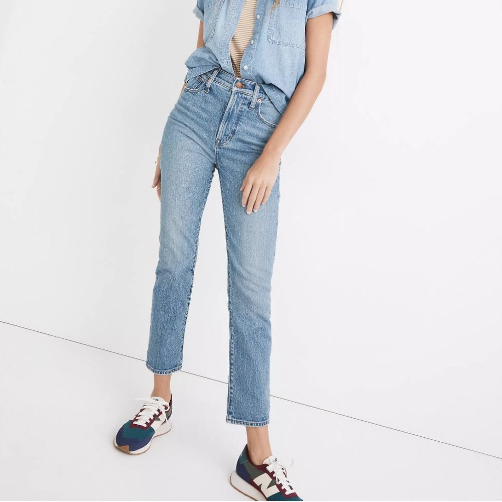 Madewell The Tall Perfect Vintage Jean in Banner Wash 28